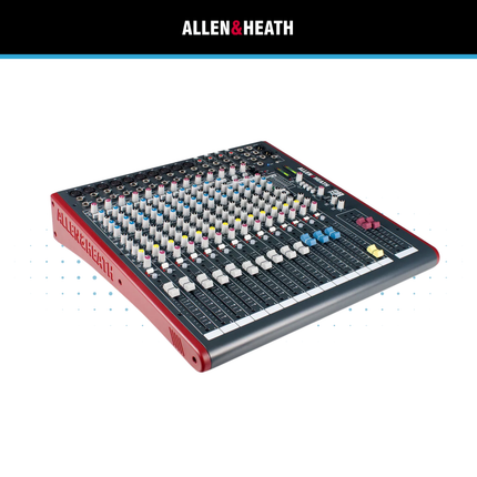 Allen & Heath ZED-16FX 16-Channel Analogue Mixer with USB + FX