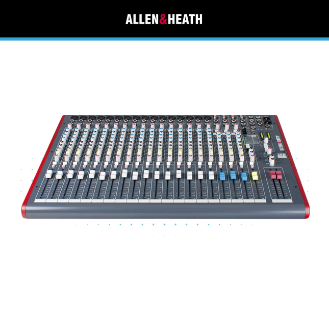 Allen & Heath ZED-22FX 22-Channel Analogue Mixer with USB and Effects