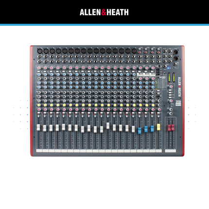 Allen & Heath ZED-22FX 22-Channel Analogue Mixer with USB and Effects