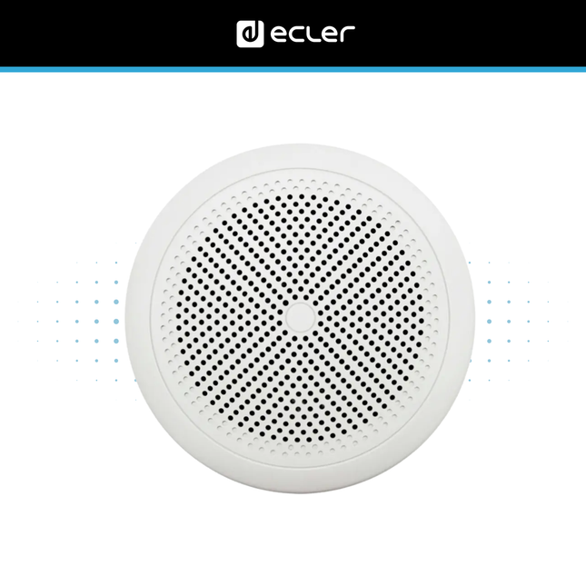 Ecler eIC52MS 5-Inch 2-Way Weather-Resistant Ceiling Speaker (pair)