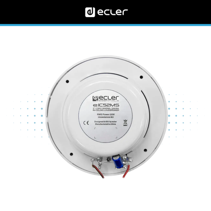 Ecler eIC52MS 5-Inch 2-Way Weather-Resistant Ceiling Speaker (pair)