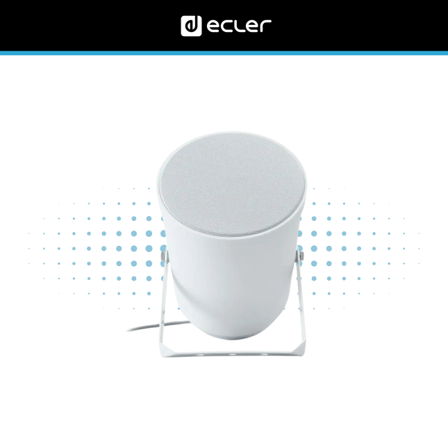 Ecler ePRS20Ti 20W Outdoor Sound Projector with 70/100V Transformer IP55