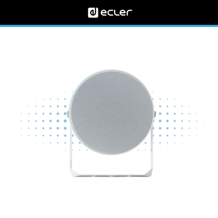 Ecler ePRS20Ti 20W Outdoor Sound Projector with 70/100V Transformer IP55