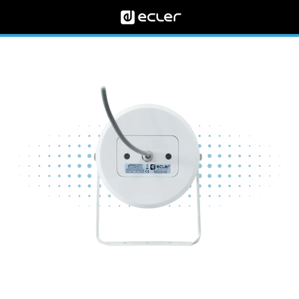Ecler ePRS20Ti 20W Outdoor Sound Projector with 70/100V Transformer IP55