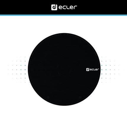 Ecler IC6i 6.5-Inch 2-Way Ceiling Speaker with 70/100V Transformer (pair)