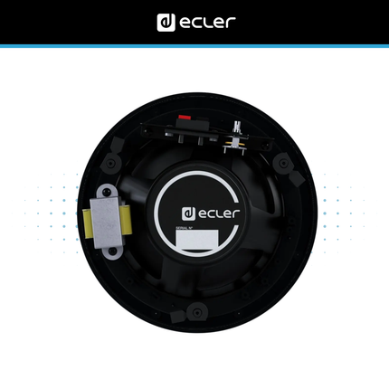 Ecler IC8i 8-Inch 2-Way Ceiling Speaker with 70/100V Transformer (pair)